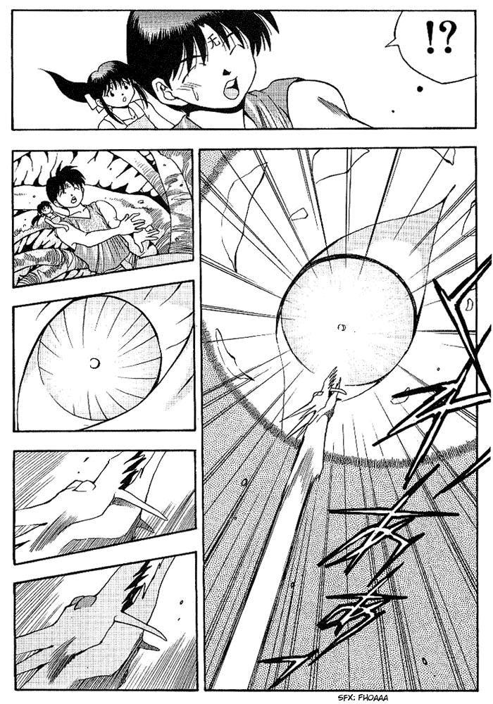 3x3 Eyes Chapter 316 page 9 - Chapter 316: The Binding Flame