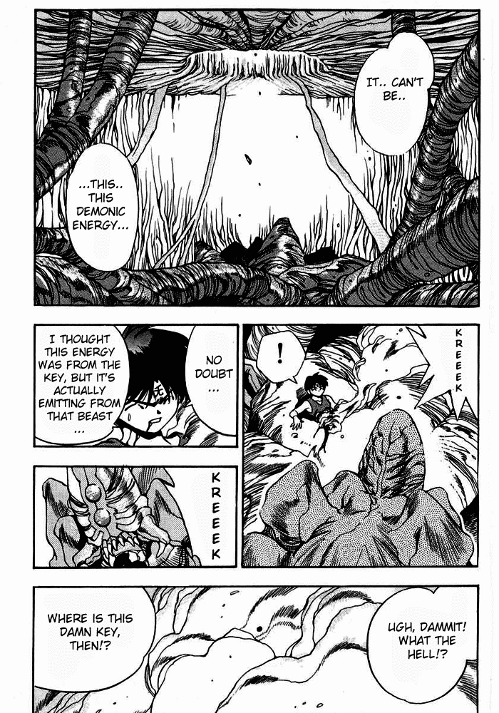 3x3 Eyes Chapter 317 page 4 - Chapter 317: The Sealed Spell Key