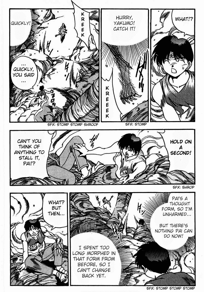 3x3 Eyes Chapter 317 page 9 - Chapter 317: The Sealed Spell Key