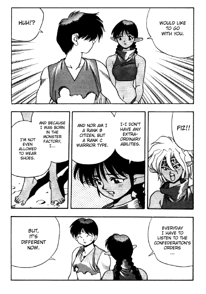 3x3 Eyes Chapter 321 page 13 - Chapter 321: Desperate