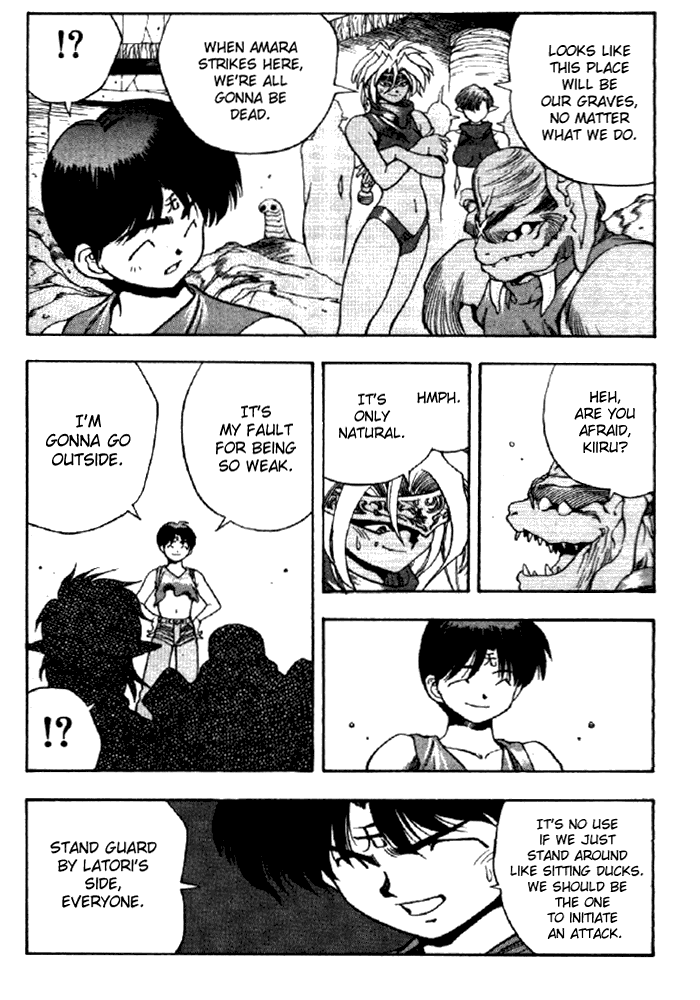 3x3 Eyes Chapter 321 page 9 - Chapter 321: Desperate