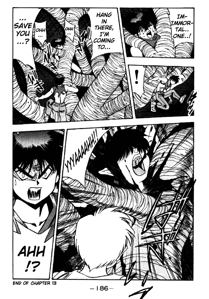 3x3 Eyes Chapter 333 page 13 - Chapter 333: Amara Enraged