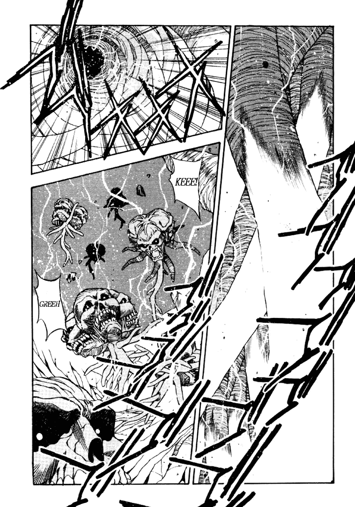 3x3 Eyes Chapter 342 page 1 - Chapter 342: Deterioration - Part II