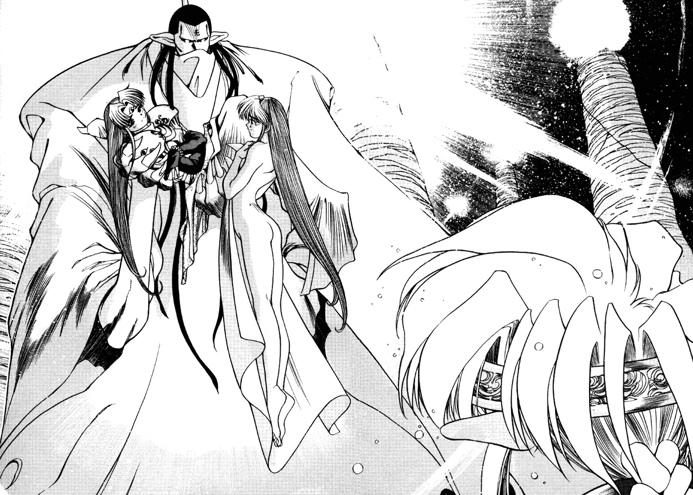 3x3 Eyes Chapter 347 page 8 - Chapter 347: Miracle