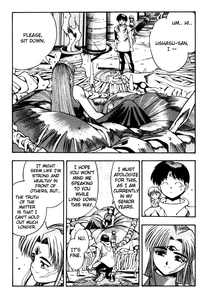 3x3 Eyes Chapter 349 page 8 - Chapter 349: Determination