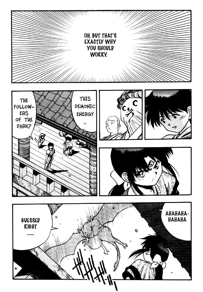 3x3 Eyes Chapter 350 page 13 - Chapter 350: The Shadow Begins Its Move