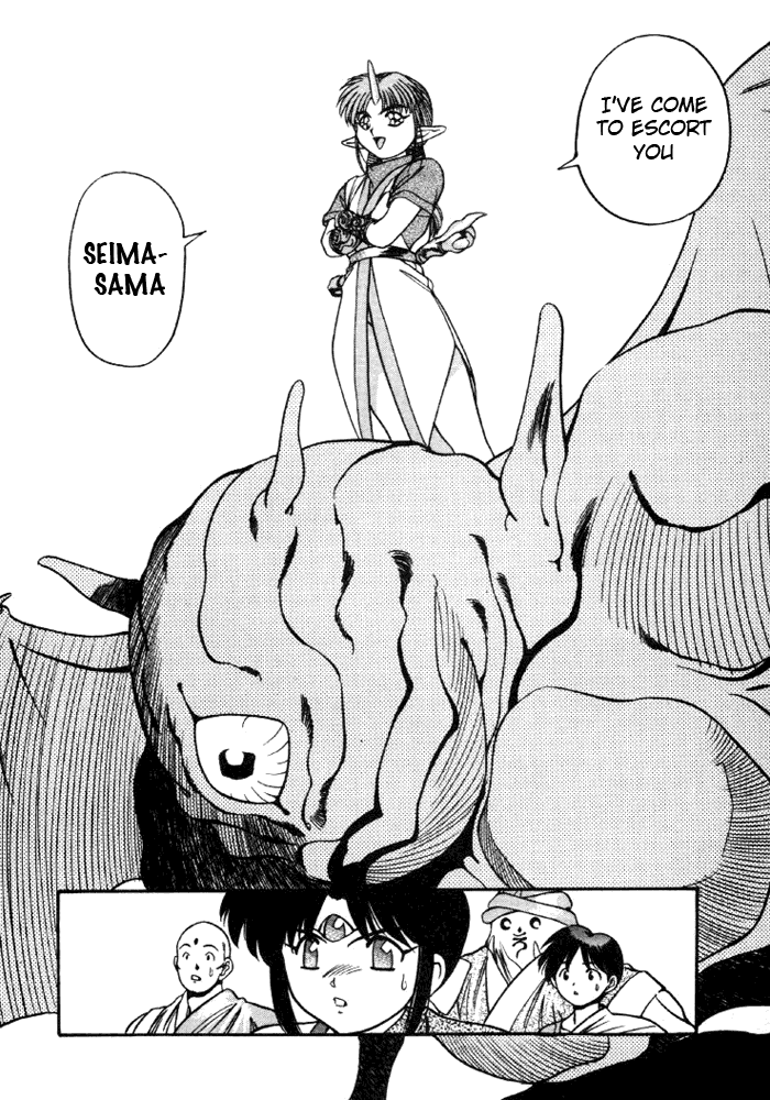 3x3 Eyes Chapter 350 page 14 - Chapter 350: The Shadow Begins Its Move
