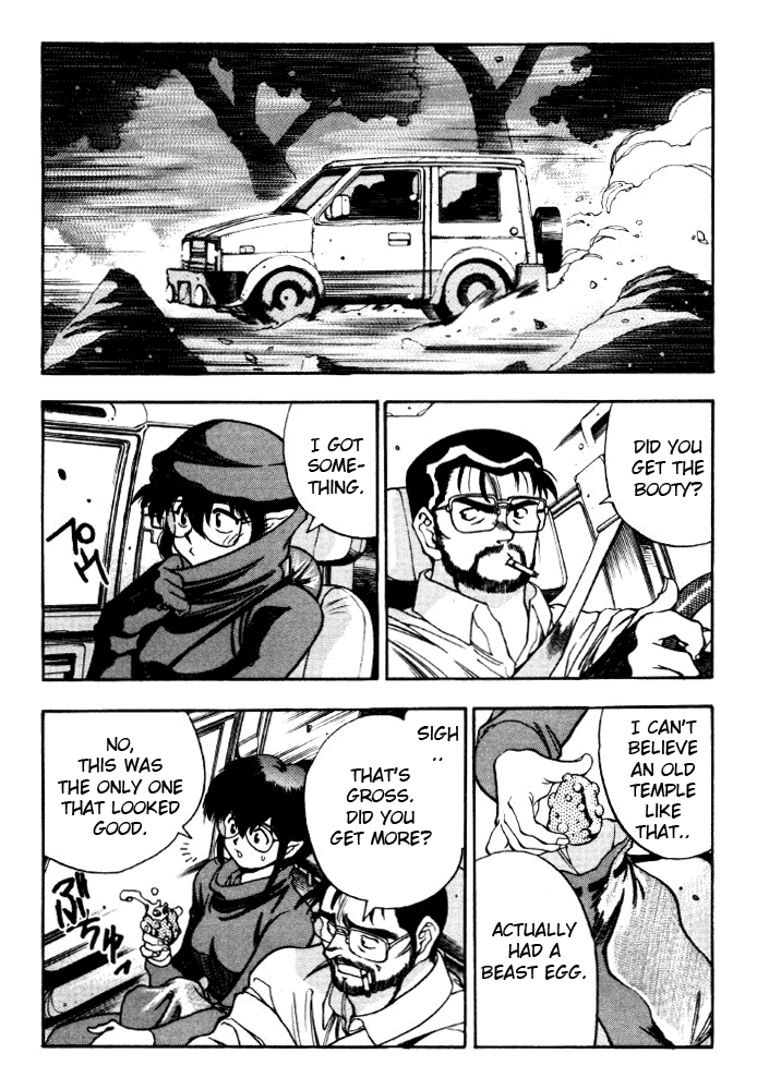 3x3 Eyes Chapter 350 page 4 - Chapter 350: The Shadow Begins Its Move