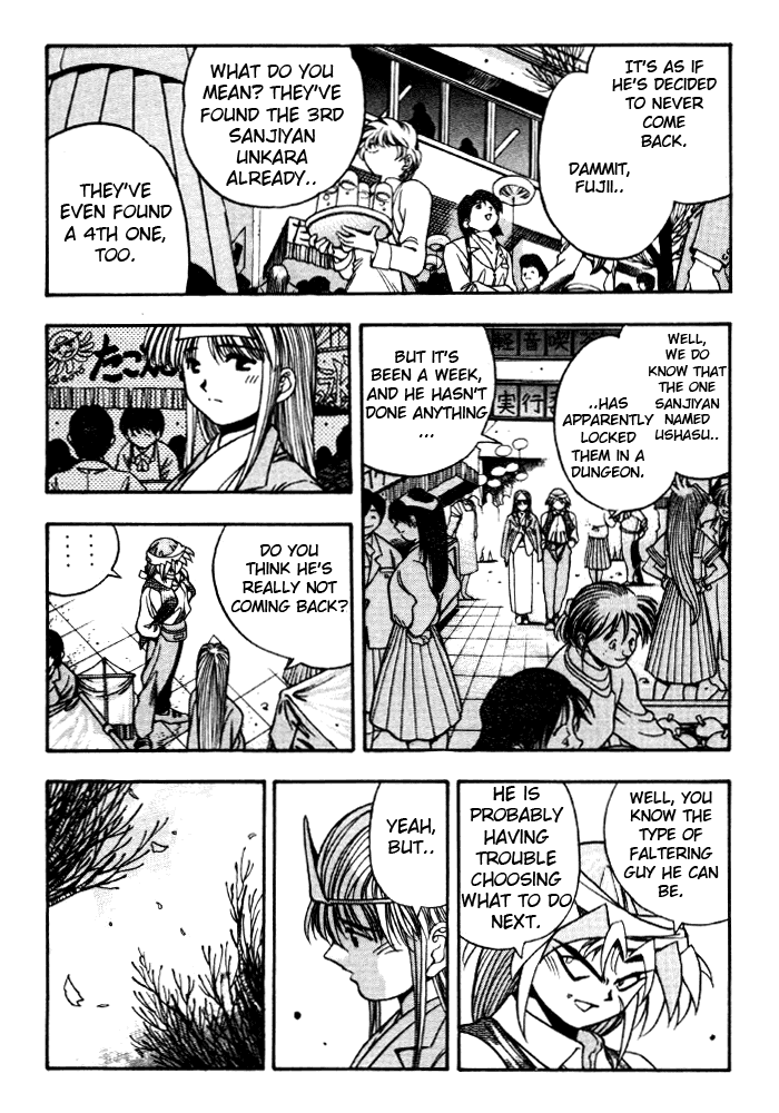 3x3 Eyes Chapter 350 page 7 - Chapter 350: The Shadow Begins Its Move