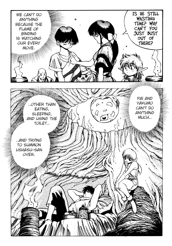 3x3 Eyes Chapter 350 page 9 - Chapter 350: The Shadow Begins Its Move