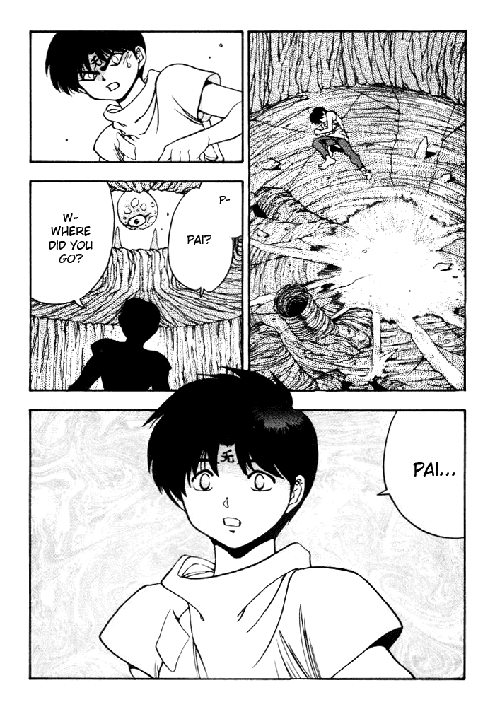 3x3 Eyes Chapter 351 page 14 - Chapter 351: The Two Torn Apart