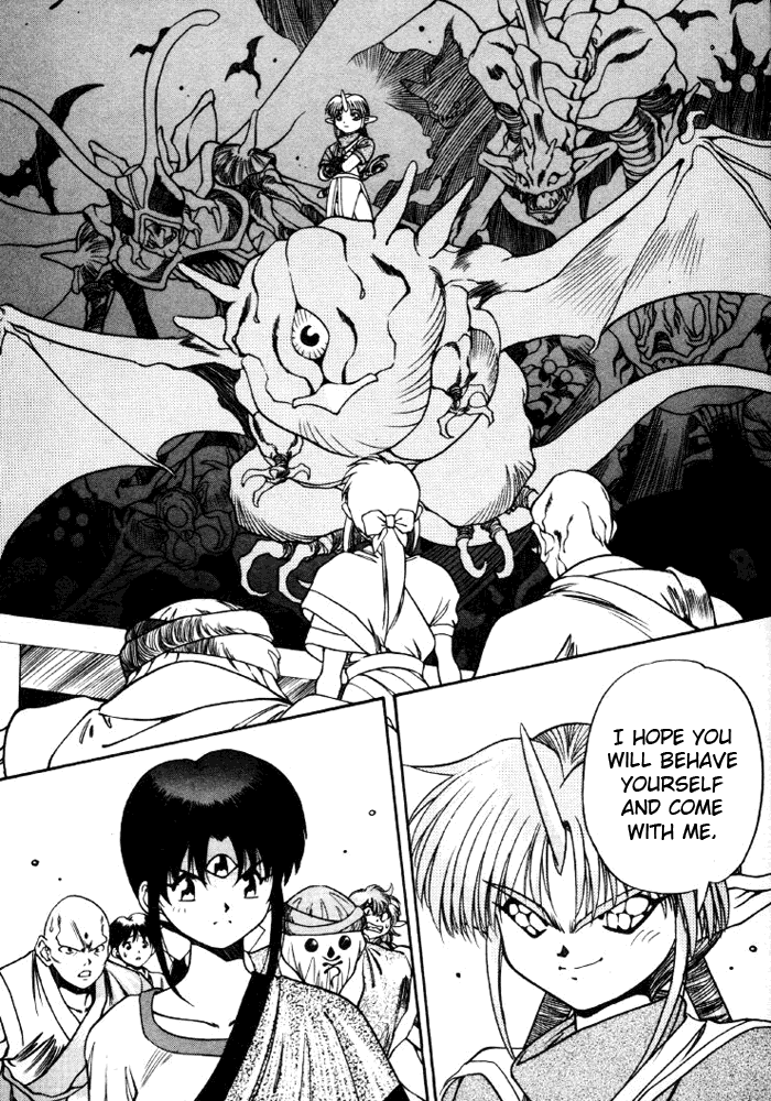 3x3 Eyes Chapter 351 page 2 - Chapter 351: The Two Torn Apart