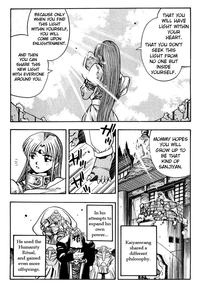 3x3 Eyes Chapter 354 page 13 - Chapter 354: Sentiments of the Goddess - Part I