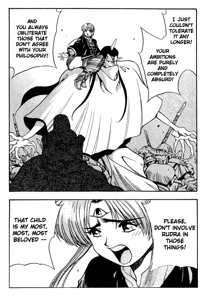 3x3 Eyes Chapter 356 page 8 - Chapter 356: Sentiments of the Goddess - Part III