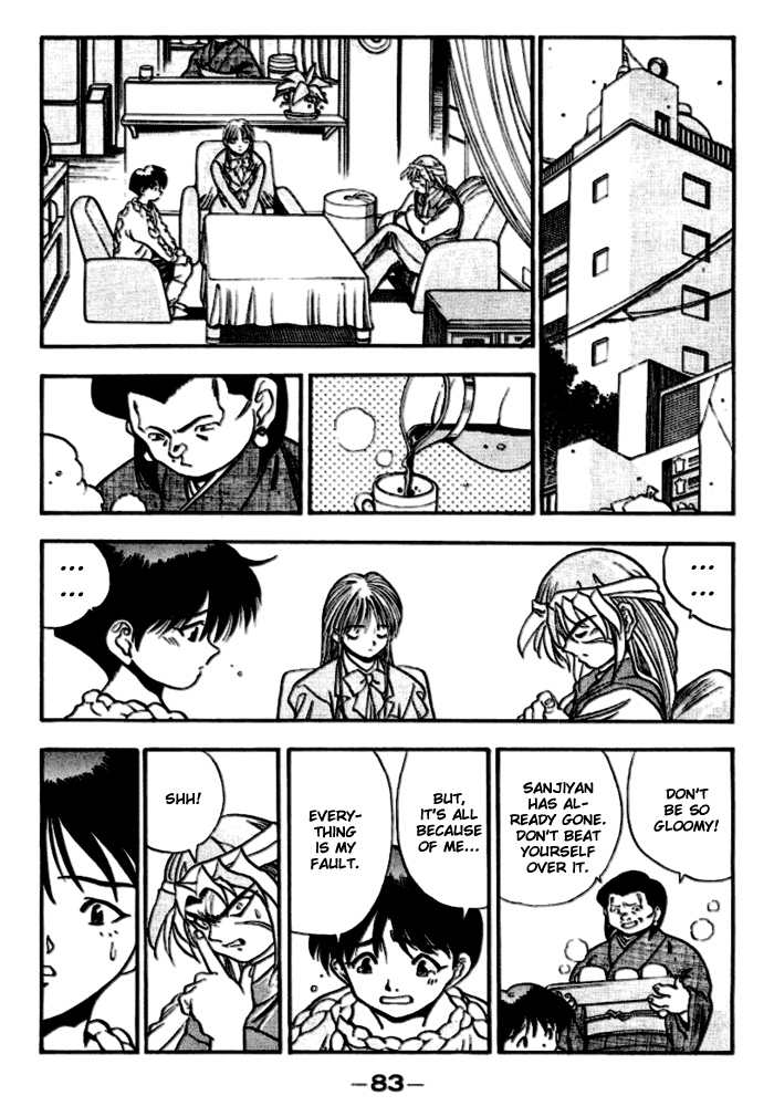 3x3 Eyes Chapter 358 page 10 - Chapter 358: Over Above Tokyo