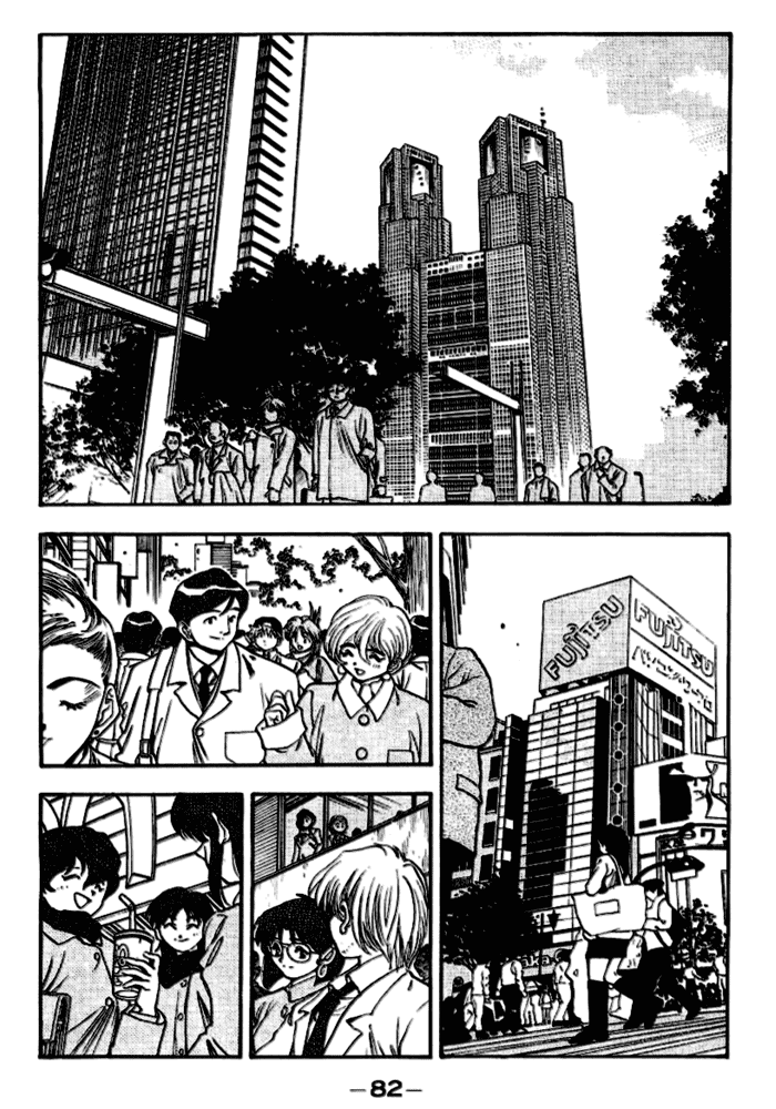 3x3 Eyes Chapter 358 page 9 - Chapter 358: Over Above Tokyo