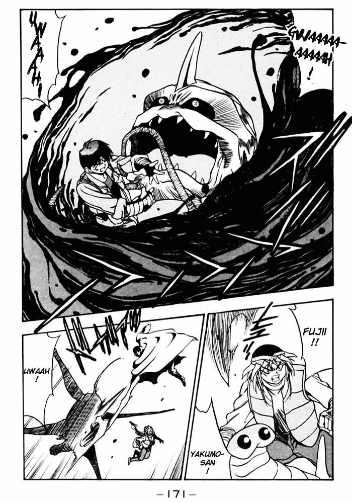 3x3 Eyes Chapter 380 page 13 - Chapter 380: Lava Castle Island - Part III