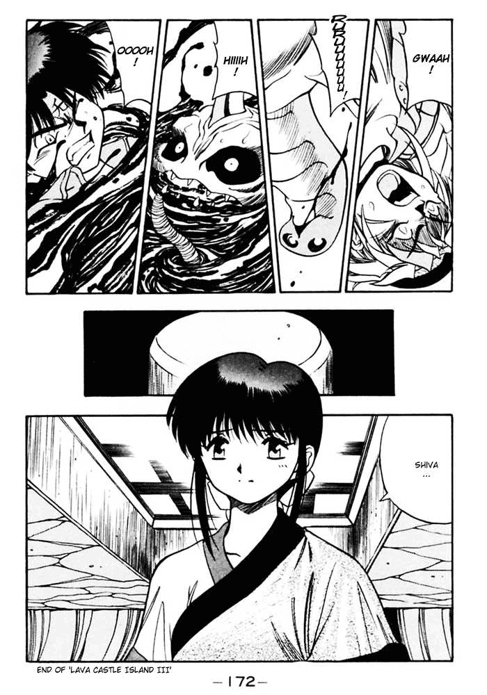 3x3 Eyes Chapter 380 page 14 - Chapter 380: Lava Castle Island - Part III