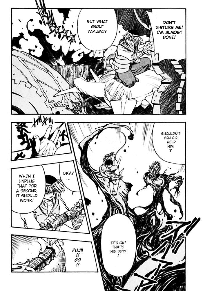 3x3 Eyes Chapter 380 page 8 - Chapter 380: Lava Castle Island - Part III