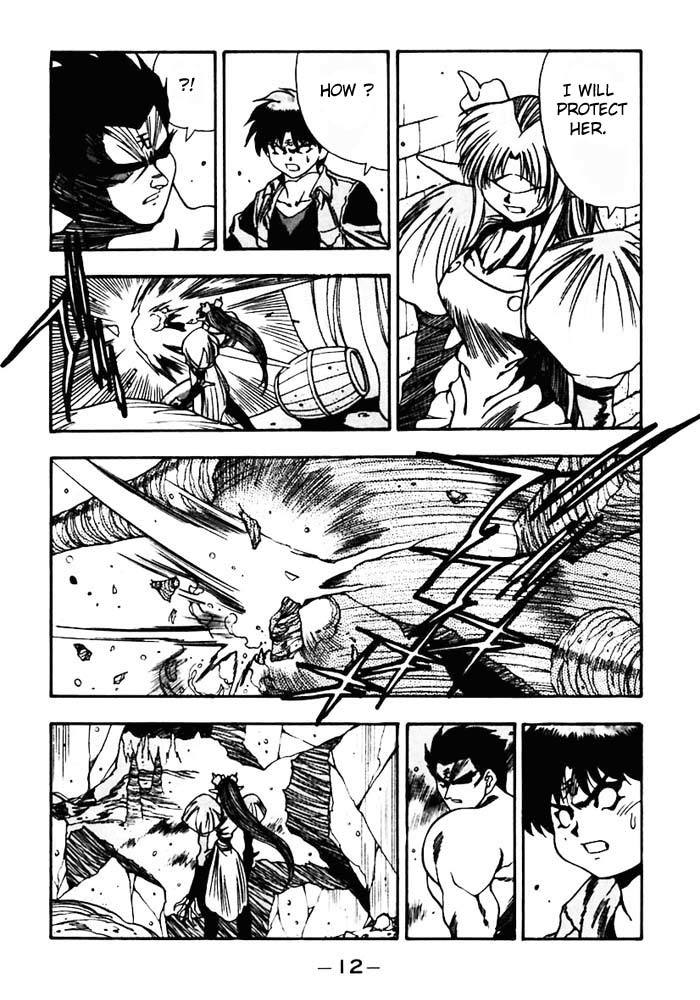 3x3 Eyes Chapter 385 page 12 - Chapter 385: Isolation