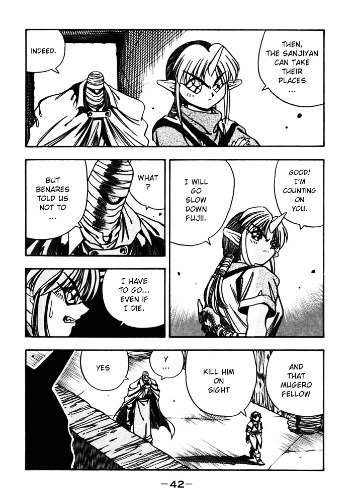 3x3 Eyes Chapter 387 page 9 - Chapter 387: Seeking