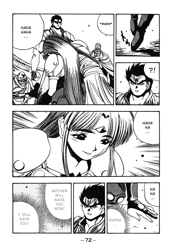 3x3 Eyes Chapter 389 page 11 - Chapter 389: The Smile of the Goddess