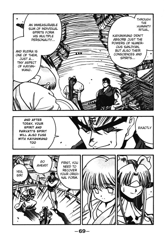 3x3 Eyes Chapter 389 page 8 - Chapter 389: The Smile of the Goddess