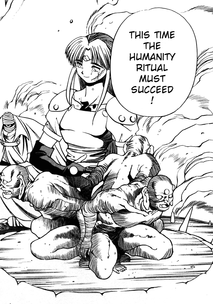 3x3 Eyes Chapter 395 page 13 - Chapter 395: The Power of the God of Destruction