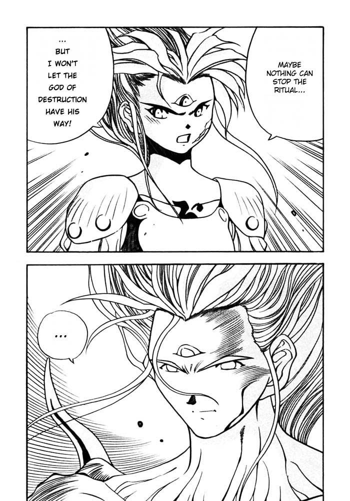 3x3 Eyes Chapter 398 page 13 - Chapter 398: The Plan of the Goddess