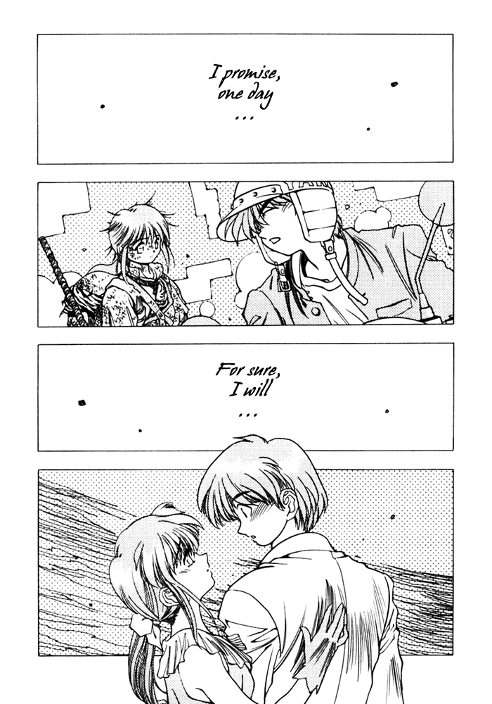 3x3 Eyes Chapter 402 page 1 - Chapter 402: When the Spirit Vanished - Part I