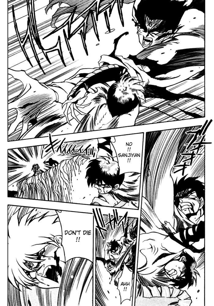 3x3 Eyes Chapter 409 page 8 - Chapter 409: Shatter