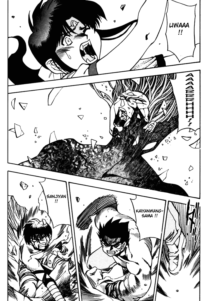 3x3 Eyes Chapter 411 page 1 - Chapter 411: Sacrifice