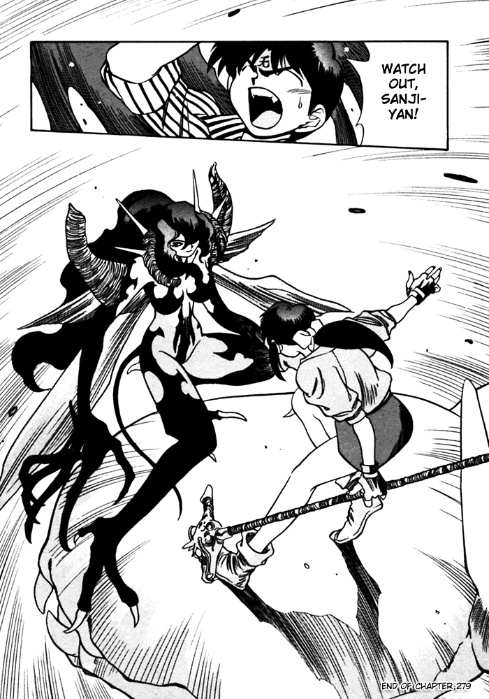 3x3 Eyes Chapter 415 page 14 - Chapter 415: Pursuit