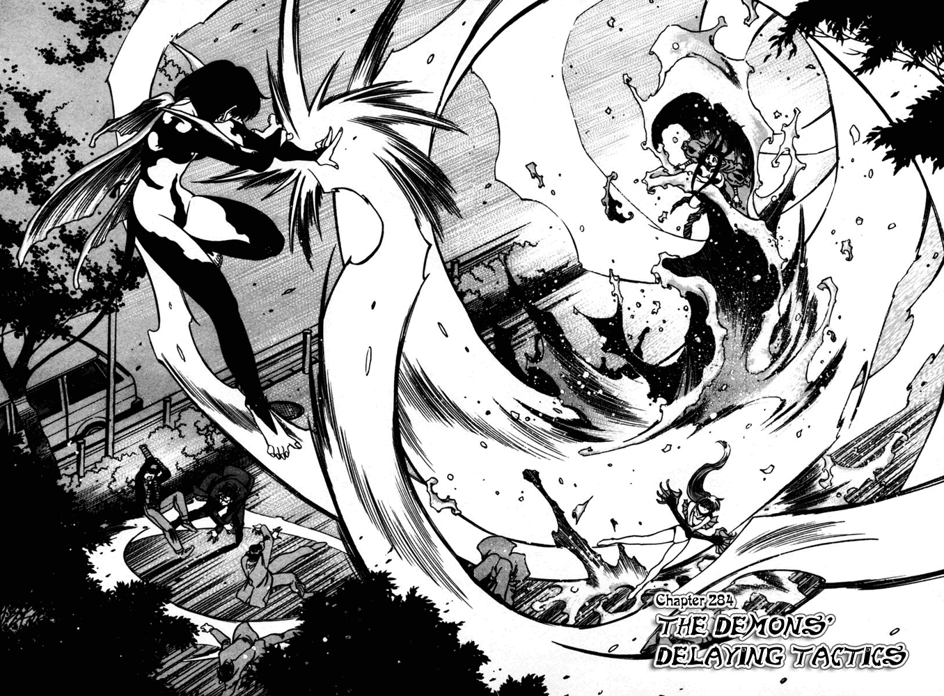 3x3 Eyes Chapter 420 page 3 - Chapter 420: The Demons' Delaying Tactics - Part II
