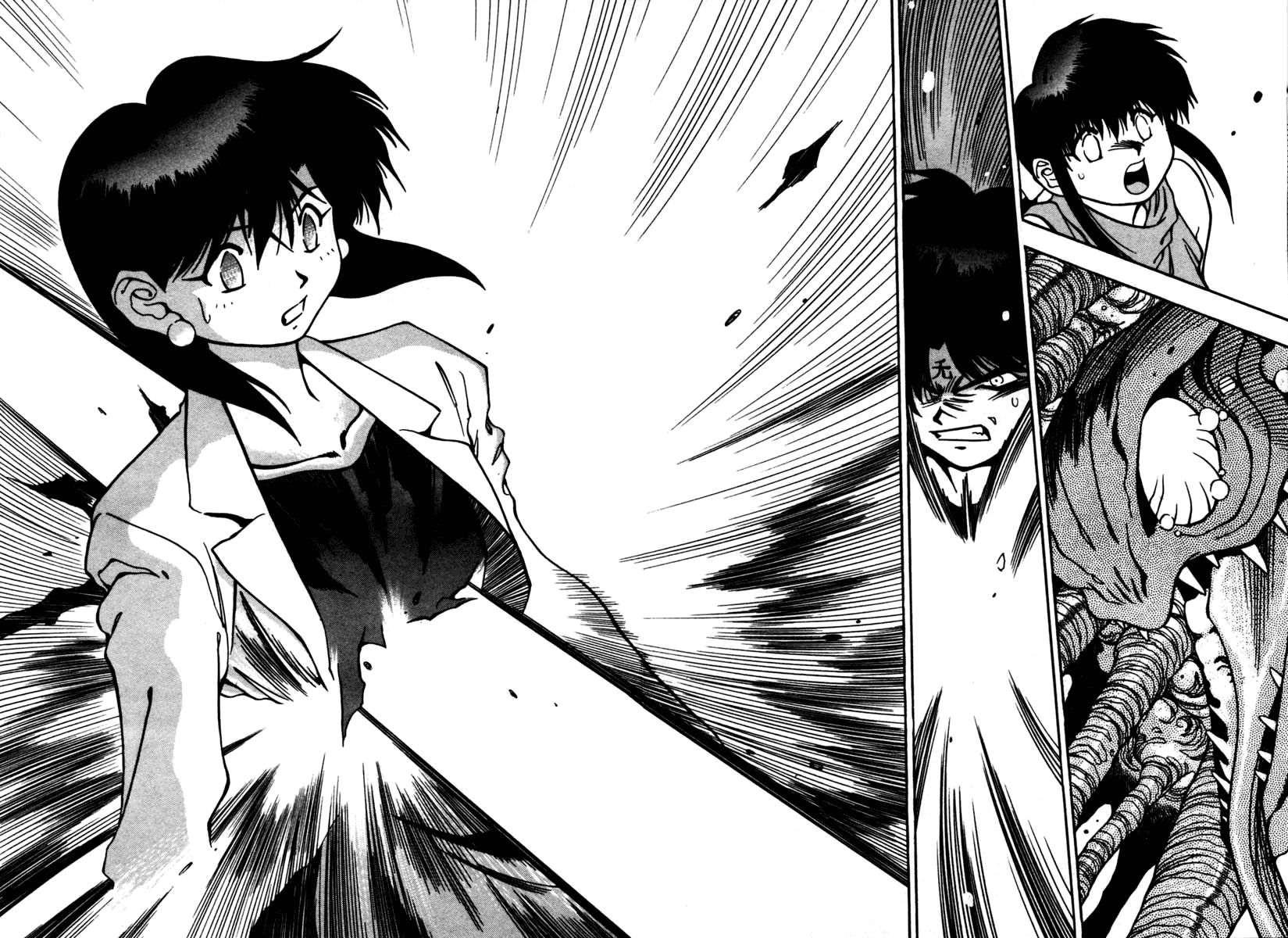 3x3 Eyes Chapter 429 page 9 - Chapter 429: Detached - Part III