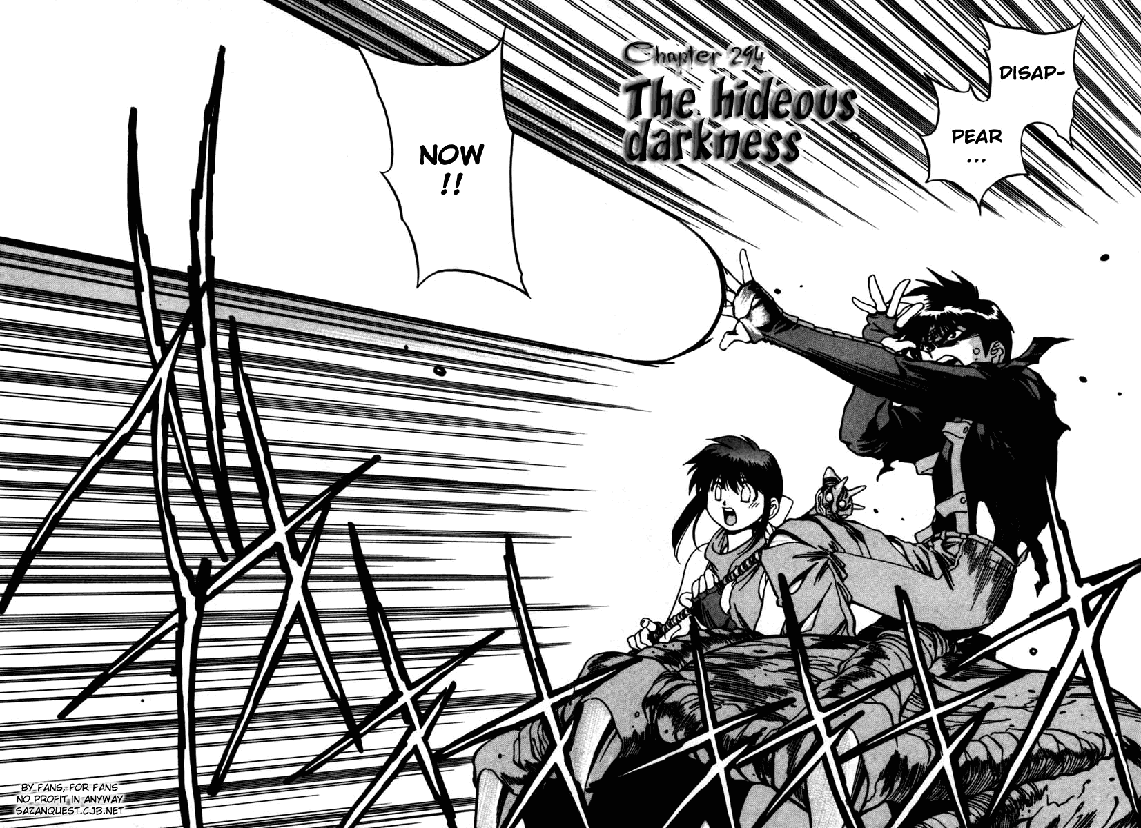 3x3 Eyes Chapter 430 page 3 - Chapter 430: The Hideous Darkness