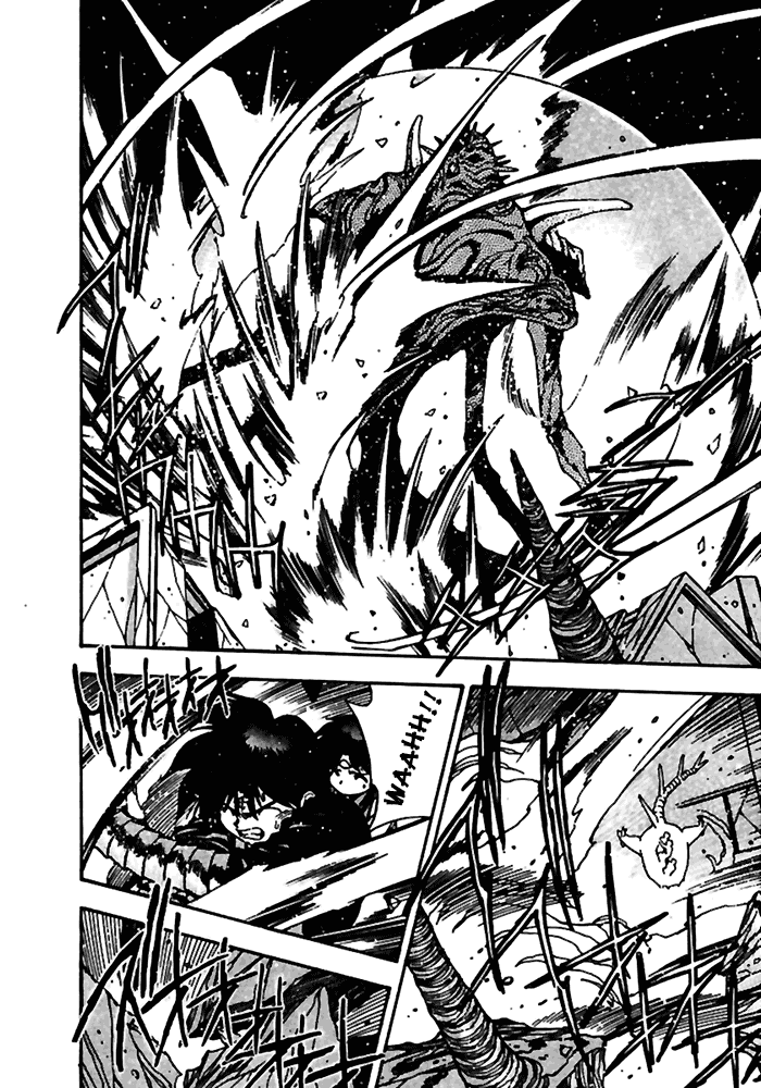 3x3 Eyes Chapter 432 page 13 - Chapter 432: The God Beast