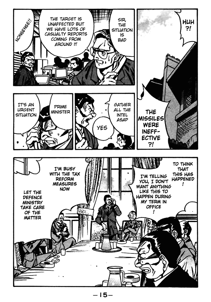 3x3 Eyes Chapter 432 page 16 - Chapter 432: The God Beast