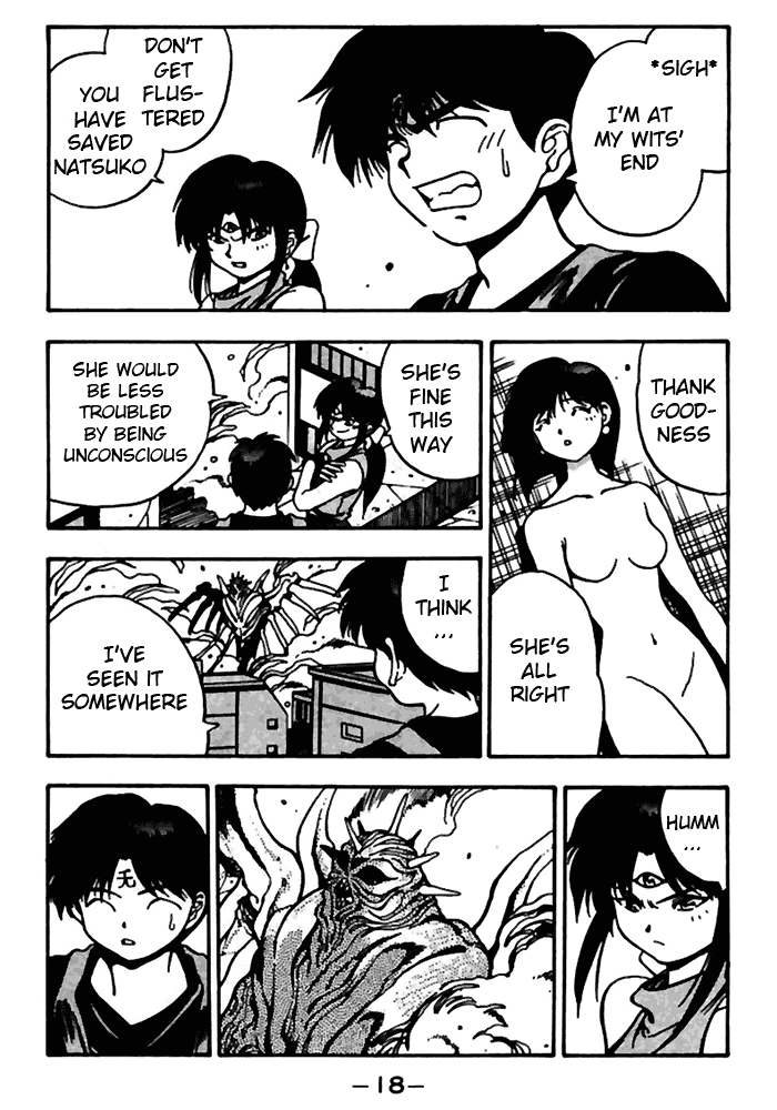 3x3 Eyes Chapter 432 page 19 - Chapter 432: The God Beast