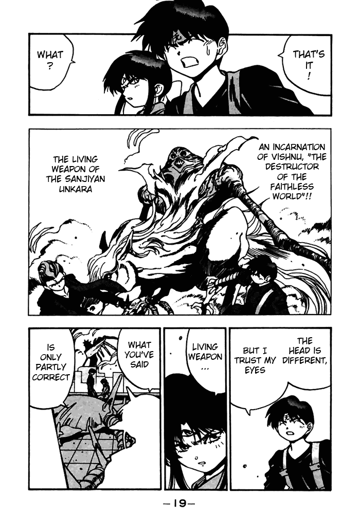 3x3 Eyes Chapter 432 page 20 - Chapter 432: The God Beast