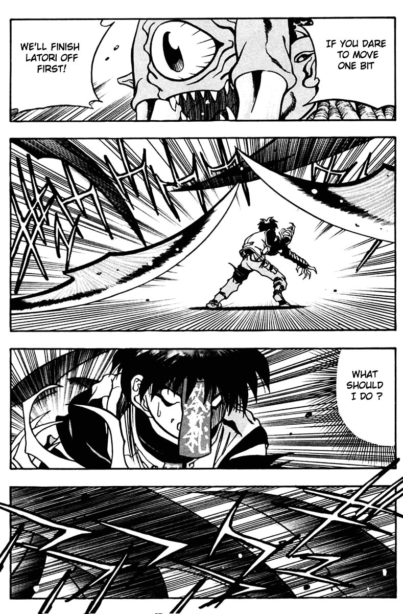 3x3 Eyes Chapter 451 page 13 - Chapter 451: Battle in the Factory - Part II