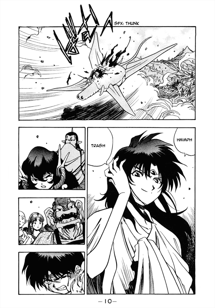 3x3 Eyes Chapter 462 page 11 - Chapter 462: Confrontation