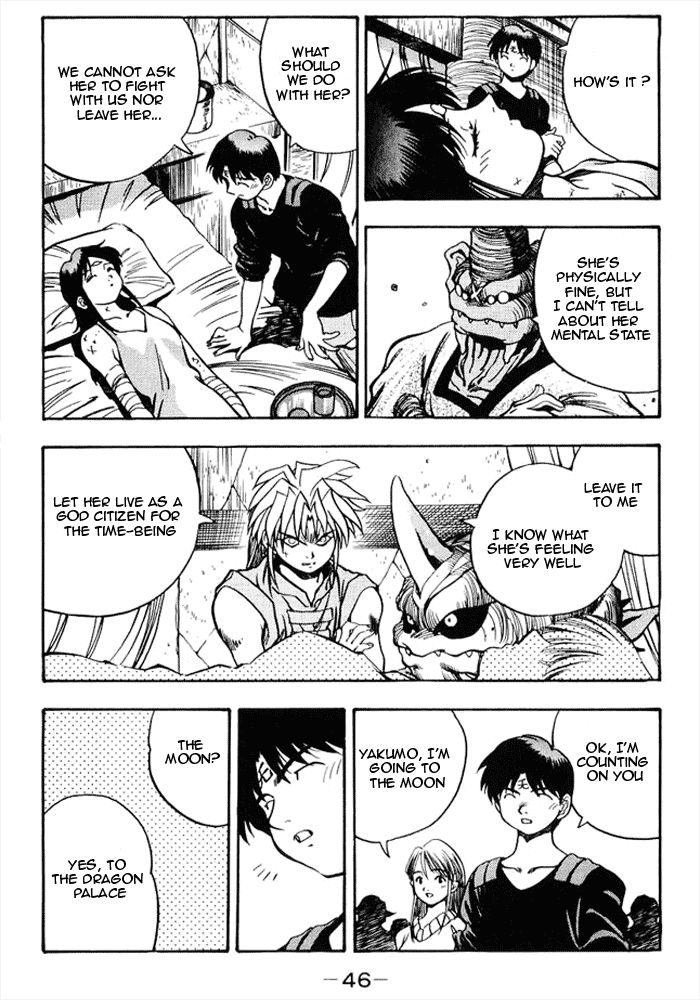 3x3 Eyes Chapter 464 page 12 - Chapter 464: To Tokyo