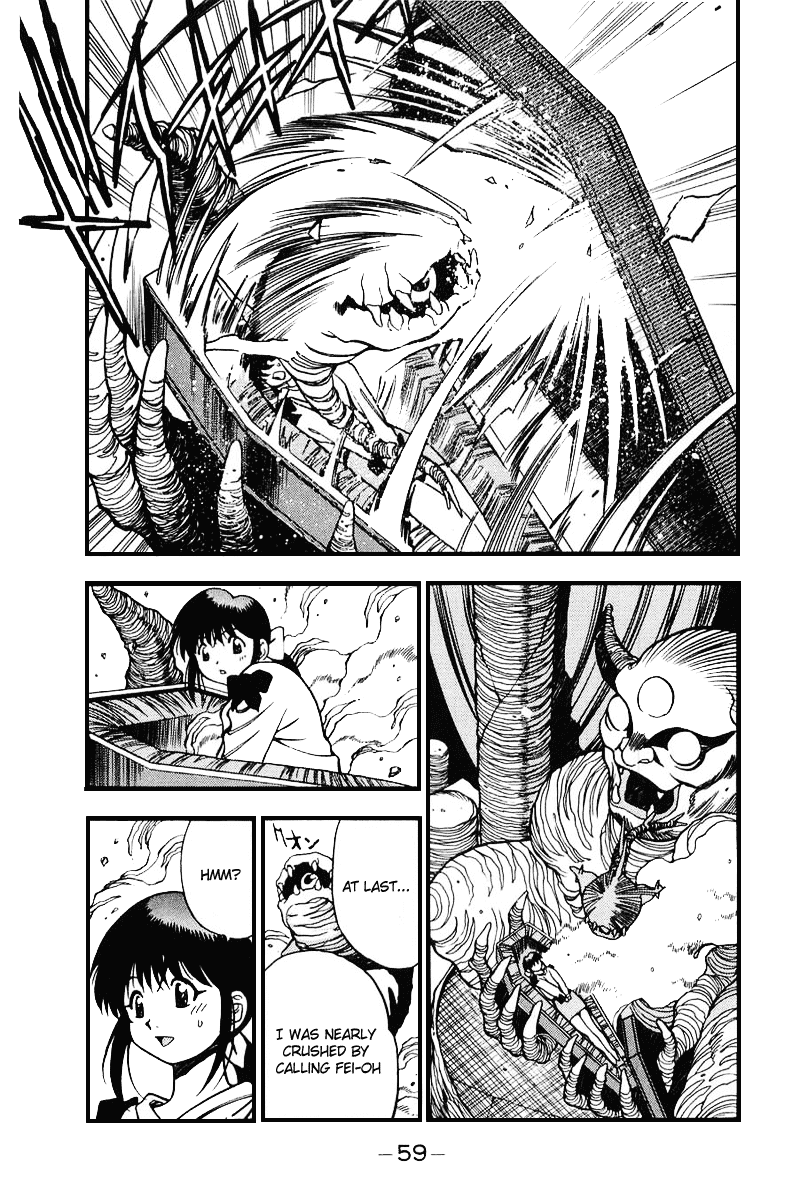 3x3 Eyes Chapter 465 page 11 - Chapter 465: Little Hellcats