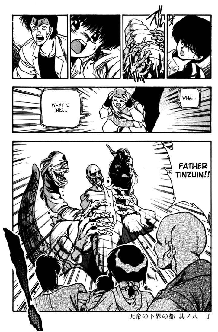 3x3 Eyes Chapter 47 page 18 - Chapter 47: Earthly City of the Gods - Part VII