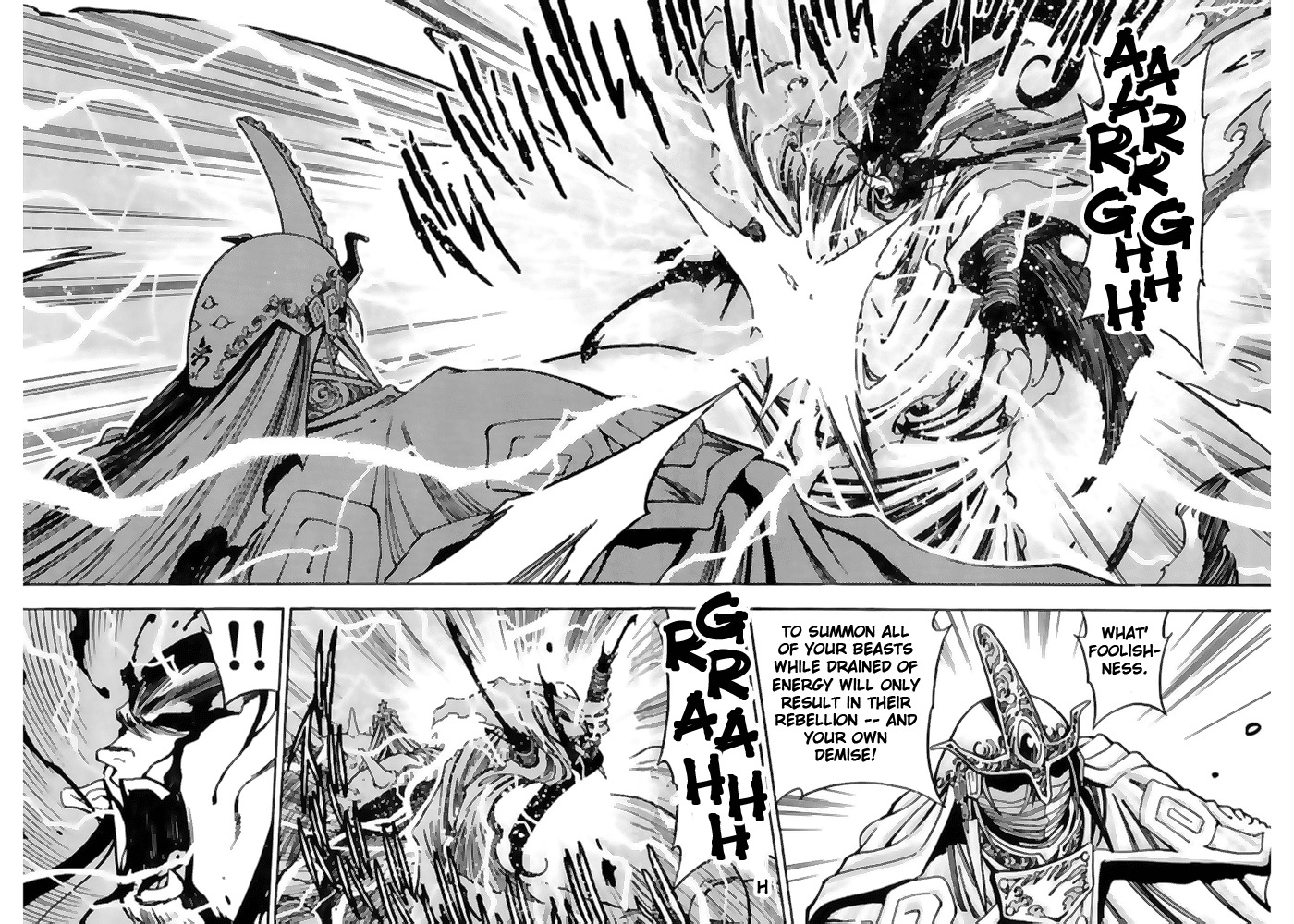 3x3 Eyes Chapter 477 page 14 - Chapter 477: "Finishing Blow"