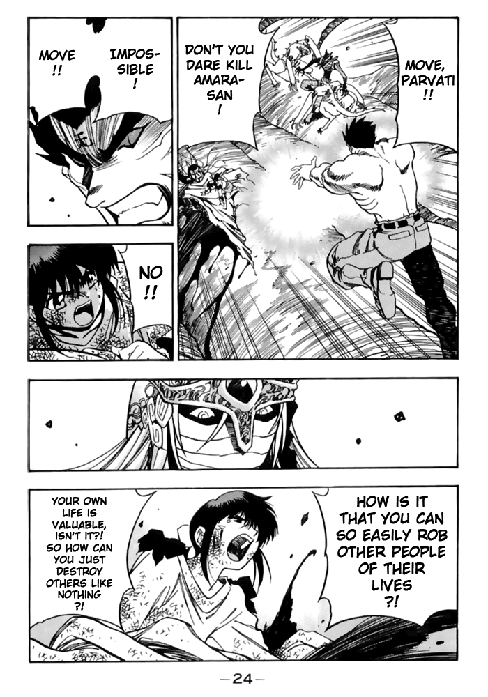 3x3 Eyes Chapter 478 page 4 - Chapter 478: Separation