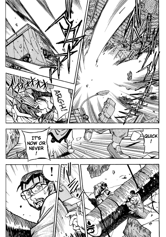 3x3 Eyes Chapter 490 page 1 - Chapter 490: Come On, Run!