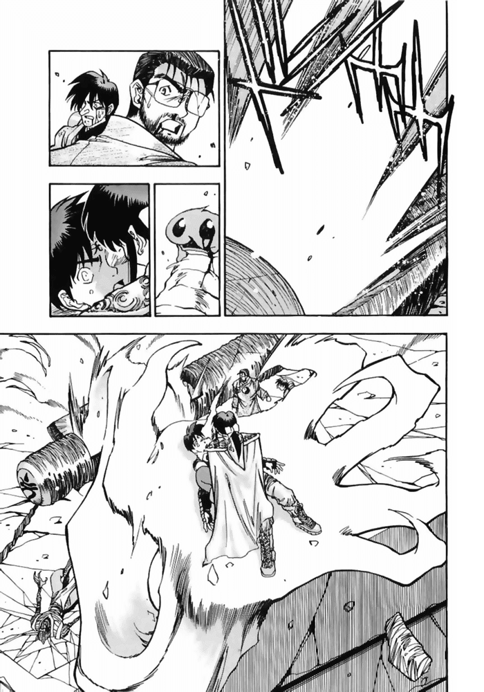 3x3 Eyes Chapter 490 page 13 - Chapter 490: Come On, Run!