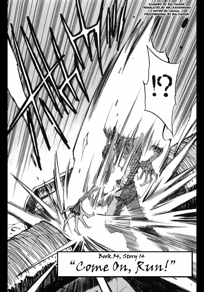 3x3 Eyes Chapter 490 page 3 - Chapter 490: Come On, Run!